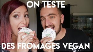 DÉGUSTATION DE FROMAGES VEGAN  LA PETITE FRAWMAGERIE [upl. by Bonn240]