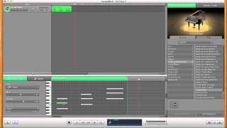 Using MIDI Instruments in GarageBand [upl. by Aniraz]