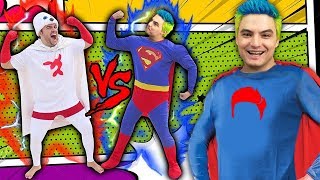 SUPER FOCA VS SUPER HOMEM  LUCCAS NETO É O HERÓI MAIS FORTE 10 [upl. by Lenore]