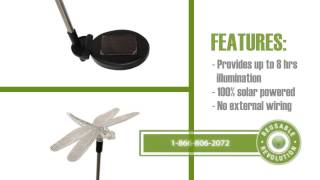 Solar Powered Dragonfly Stake Lights [upl. by Virendra]