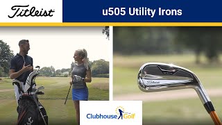 Titleist u505 Utility Irons [upl. by Fondea]