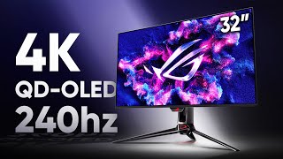 The Ultimate 32inch QDOLED Monitor by Asus [upl. by Wait]