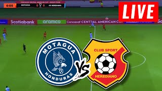 MOTAGUA FC VS HEREDIANO EN VIVO COPA CENTROAMERICANA EN TEGUCIGALPA [upl. by Eusassilem768]