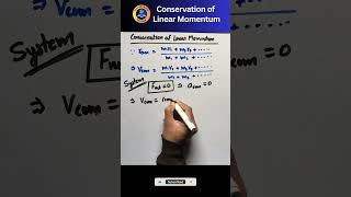 Conservation of Momentum Derivation physics neet cbse boardexam [upl. by Akemak]