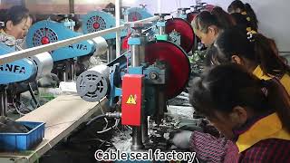 Do you want to know how our cable seal is produced Come and click on this video [upl. by Innad765]