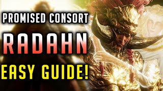 How To Beat Promised Consort Radahn Boss Fight In Elden Ring DLC [upl. by Kassie]