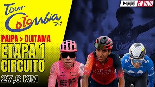 🔴EN VIVO 🚵‍♂️ ETAPA 1🏆TOUR COLOMBIA 2024 🚵‍♂️ 276 KM [upl. by Pachston]