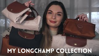 MY LONGCHAMP COLLECTION 2022 [upl. by Lekzehcey]