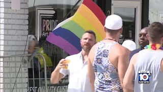 Pride parade kicks off in Wilton Manors amid new Florida laws [upl. by Neelyar]