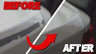 QUICK Way to REMOVE Double Sided Tape Residue from Car [upl. by Suiratnod]