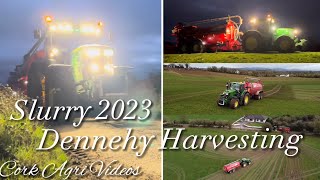 Slurry 2023  Dennehy Harvesting [upl. by Yemorej]