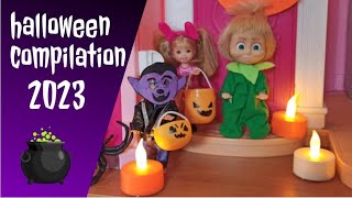 Masha Halloween compilation 2023 [upl. by Tallu]