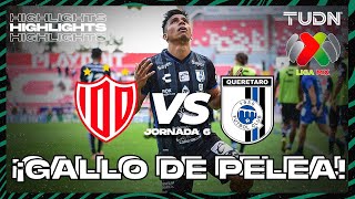 Resumen y goles  Necaxa vs Querétaro  Highlights  AP2023J6  Liga Mx  TUDN [upl. by Younglove581]