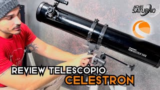 REVIEW TELESCÓPIO CELESTRON POWERSEEKER 114EQ [upl. by Yelrah]