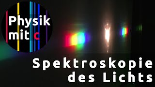 Spektroskopie von weißem Licht [upl. by Reyaht]