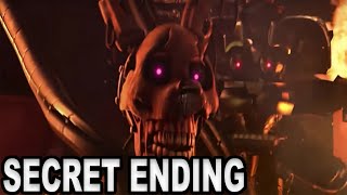 FNAF SECURITY BREACH Walkthrough Gameplay Part 9  Secret Ending No Commentary [upl. by Eenahc]