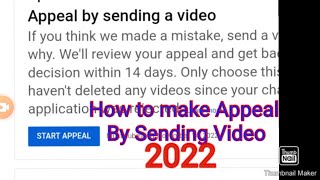 How to make Appeal by sending video Appealvideo appeal by sending video videos [upl. by Rehptsirhc]