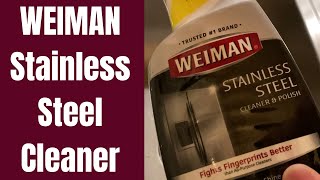 Weiman Stainless Steel Cleaner [upl. by Etienne568]