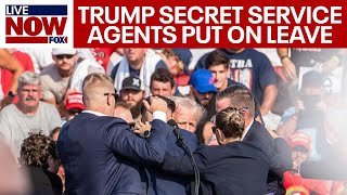 BREAKING Secret Service agents on leave after Trump assassination attempt  LiveNOW from FOX [upl. by Lennor249]