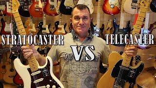 Stratocaster Vs Telecaster [upl. by Yenor697]