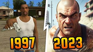 Evolution of Grand Theft Auto 19972023 [upl. by Lamb741]