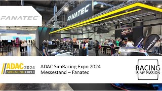 ADAC SimRacing Expo 2024  Messestand  Fanatec [upl. by Sassan462]