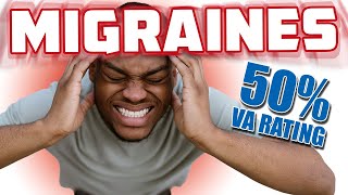 It Just Got EASIER to Get a 50 Percent VA Rating for Migraine Headaches [upl. by Hiller]