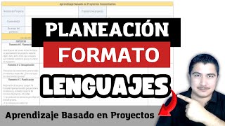 Formato para la PLANEACIÓN del campo formativo de LENGUAJES [upl. by Ylram]