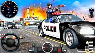 City Crime Police Car Driving Chase  Real Police Rescue Duty Officer  Android Gameplay [upl. by Marita]