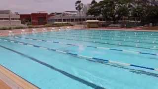 NUS University Lifeguard Corps 4 x 50M Obstacle Swim Race Relay [upl. by Zondra318]