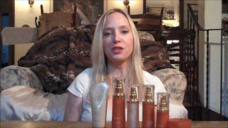 Arbonne RE9 product review  Skin Rejuvenation w Holly Fulger  Free Skin Care Sample [upl. by Oran928]