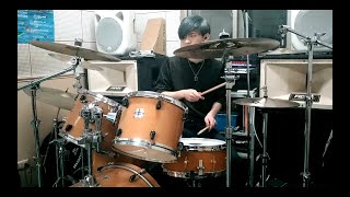 Polkadot Stingray  トゲめくスピカA Stinging Spica Drum Cover [upl. by Holtorf]