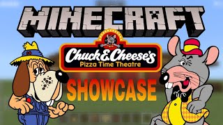 Minecraft Chuck E Cheeses Pizza Time Theatre Showcase [upl. by Ayekal]