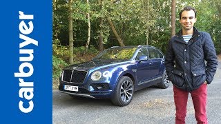 Bentley Bentayga SUV 2017 indepth review  Carbuyer [upl. by Marcelline]