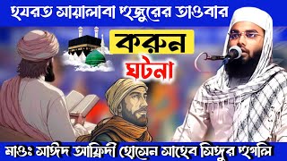 হযরত সায়ালাবার ঘটনা  মাওঃ সাঈদ আফ্রিদী হোসেন সাহেব dmatvfurfura abbassiddiqui [upl. by Hanikahs181]