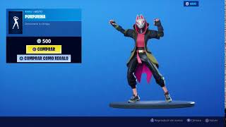 Bailes Fortnite  Purpurina [upl. by Tomkiel]