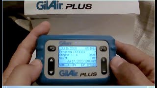 Programming a Sampling Event in GilAir Plus pump [upl. by Tiebold]