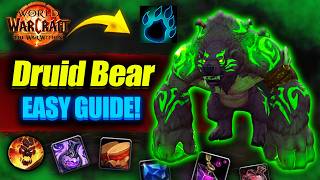 Guardian DRUID Mage Tower Guide  THE WAR WITHIN  ✅ Guide 110 WoW TWW [upl. by Auahsoj]