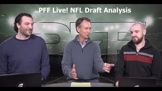 PFF Live  2018 NFL Draft Analysis [upl. by Erihppas]