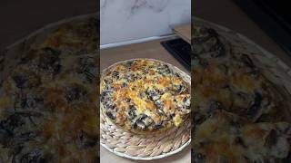 Quiche sans pâte fouryou recettefacile pourtoi cuisine music quiche viralvideos fypシ゚ [upl. by Anniahs248]