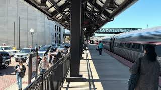 Roanoke arrival on Amtrak 151 [upl. by Zile910]