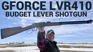 Budget LeverAction Shotgun Reviewing GForces LVR410 [upl. by Hillinck]