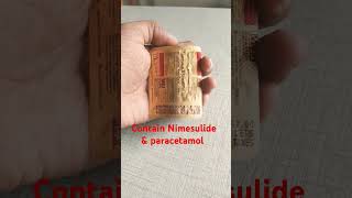 Maysulide plus gold tablet Nimesulide amp paracetamolpainkiller paracetamol medicine [upl. by Korman476]