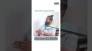 UPSC Prelims Booklist by Topper  Indian Aspirant Show UPSC Podcast IAS by Ashish upsc2025 shorts [upl. by Adamis939]