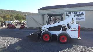 2014 Bobcat S570 Rubber Tire Skid Steer Loader 61HP Turbo Diesel 1950 LBS Lift For Sale Mark Supply [upl. by Ihsorih416]