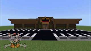 Minecraft Pizza Time Theatre Showcase 2 Winchester BLVD San Jose CA  cheesyrat [upl. by Ibrab]