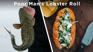 How To Cook A Burbot Poor Mans Lobster Roll [upl. by Fanechka]