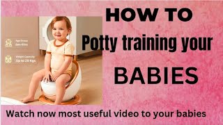 potty training for 9months to5yearshow to potty trainting installationtoilet train full details [upl. by Zapot]