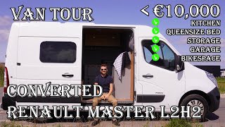 VAN TOUR  RENAULT MASTER CONVERSION L2H2  Under €10000 [upl. by Dorsey]