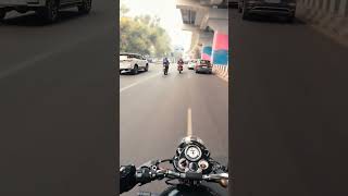 Classic 350 tunnel exhaust sound 😈 royalenfield classic350 exhust shorts subscribe viralvideo [upl. by Eissel]